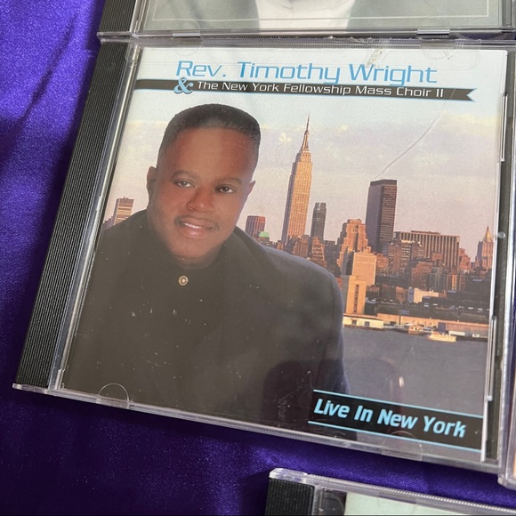 ๐5 CD's Rev Barnes, Rev Wright, Rev Lands, Young Adult Choir, Calling Lord - Picture 4 of 15